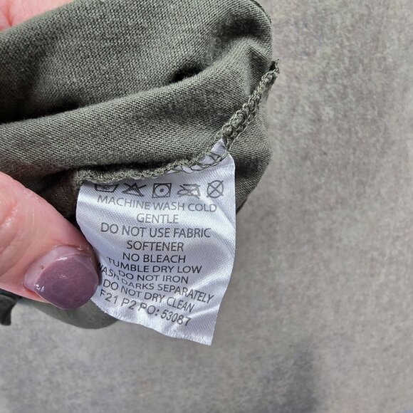 Lincoln Outfitters Strong Mens Medium T-Shirt  Green  Cotton Blend Size M - Picture 4 of 6